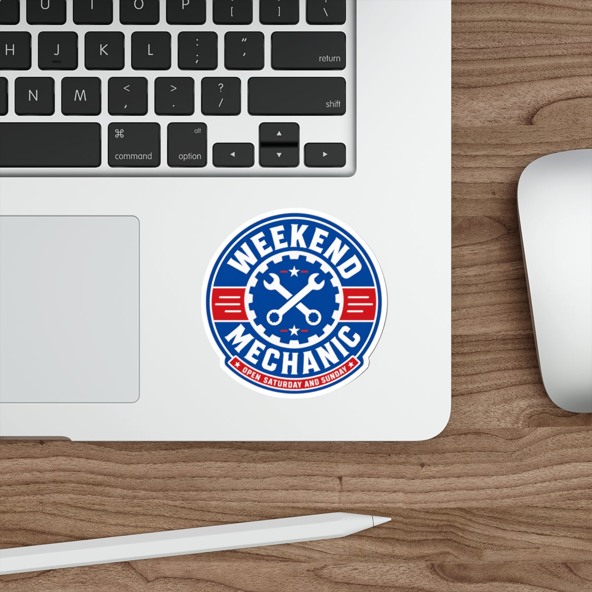 Open Weekends Sticker