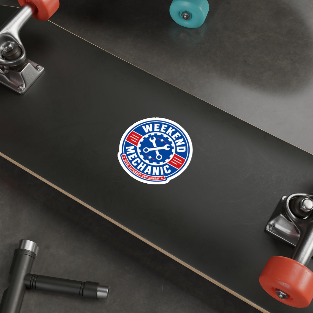 Open Weekends Sticker