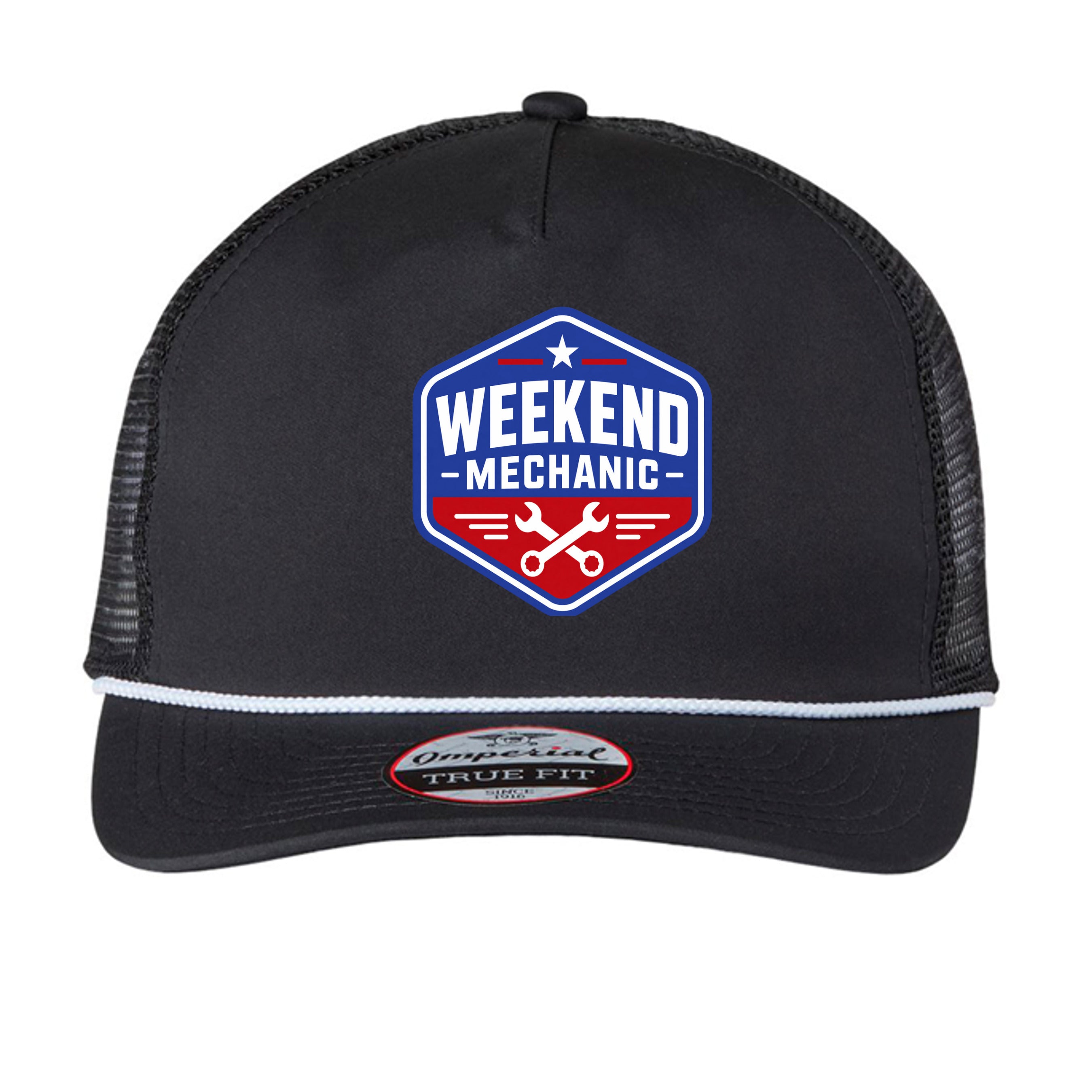 Black/ Black/ White - 5055 - FRONT