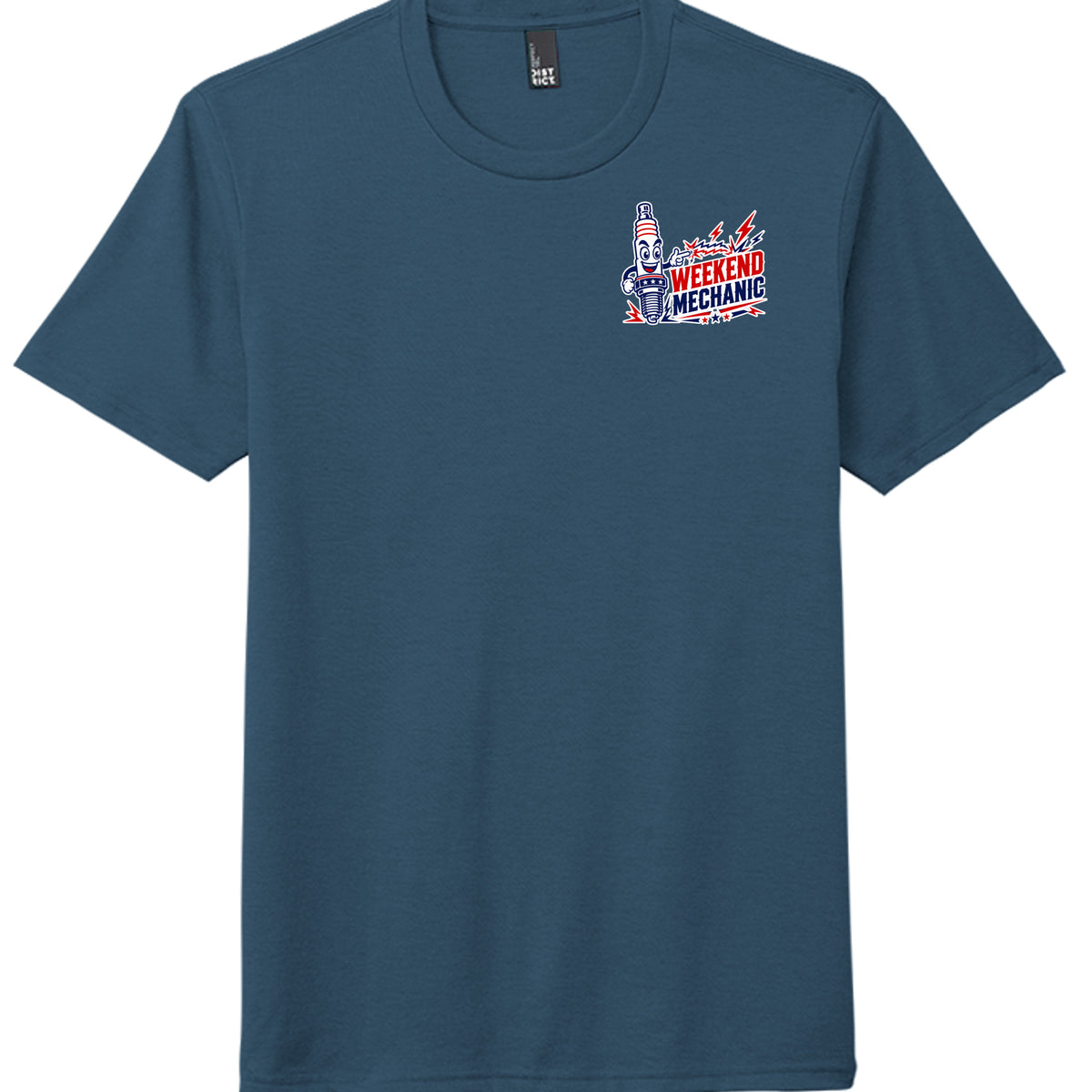 Heathered Neptune Blue - DM130 - FRONT