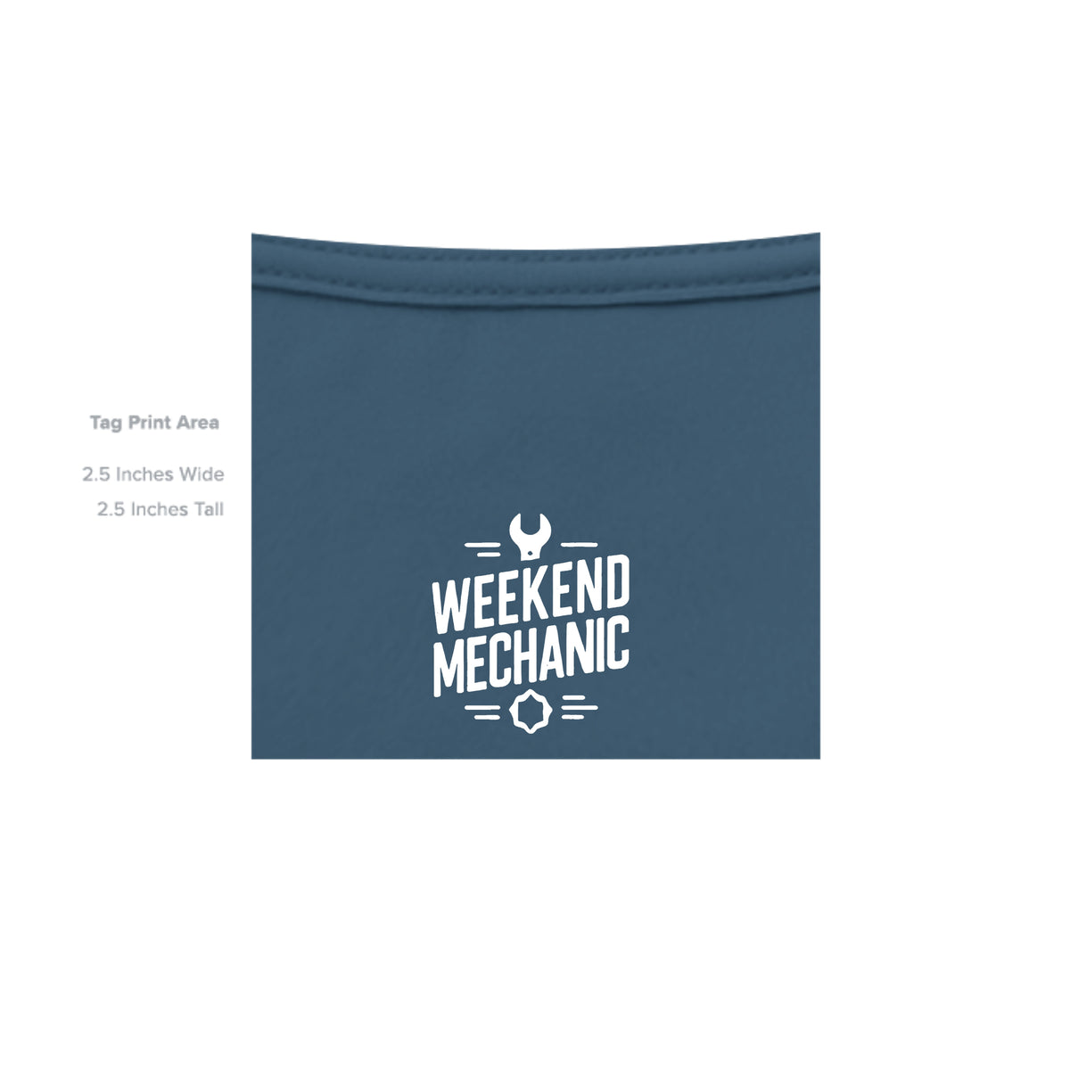 Heathered Neptune Blue - DM130 - INSIDE_TAG_LINE
